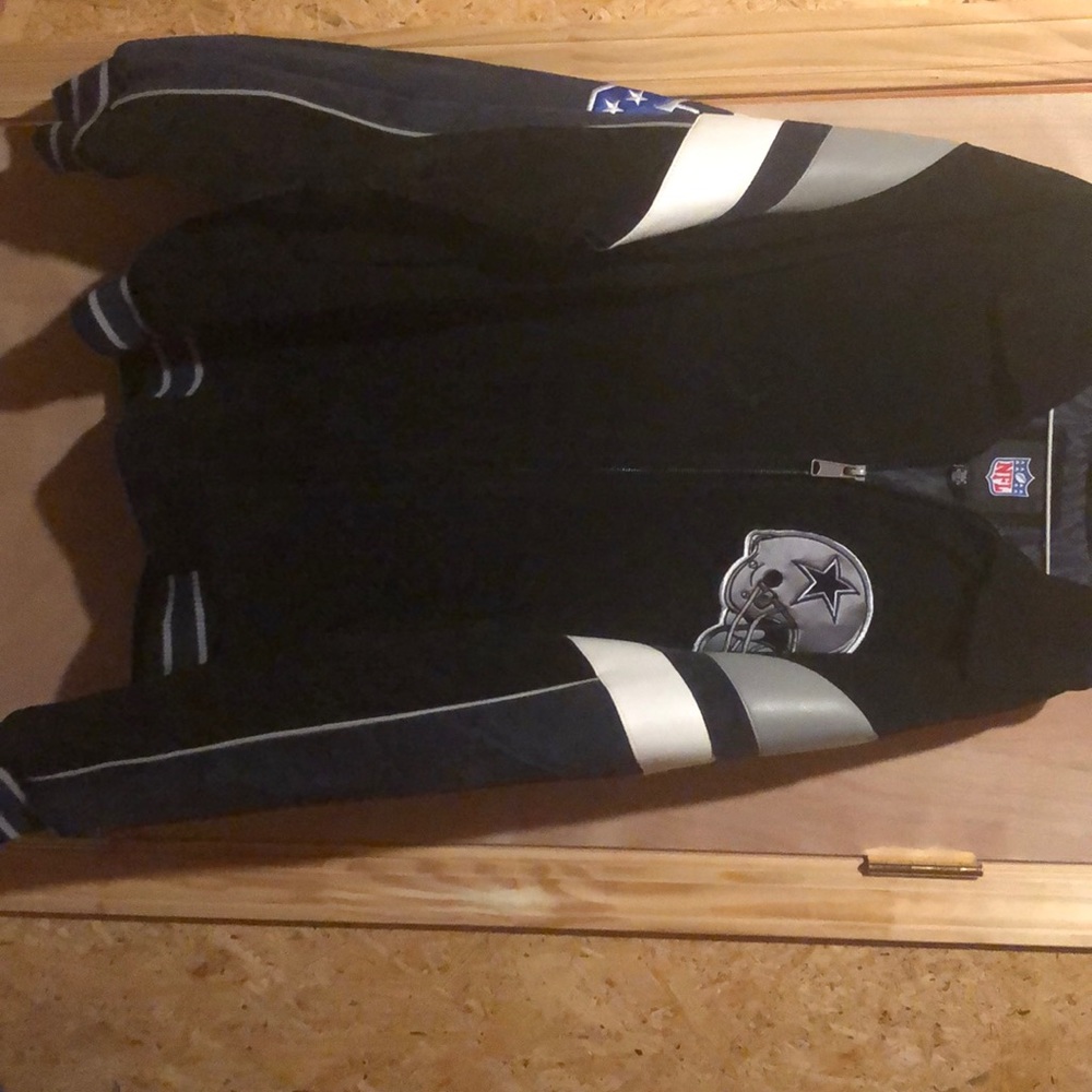 Dallas cowboys leather coat